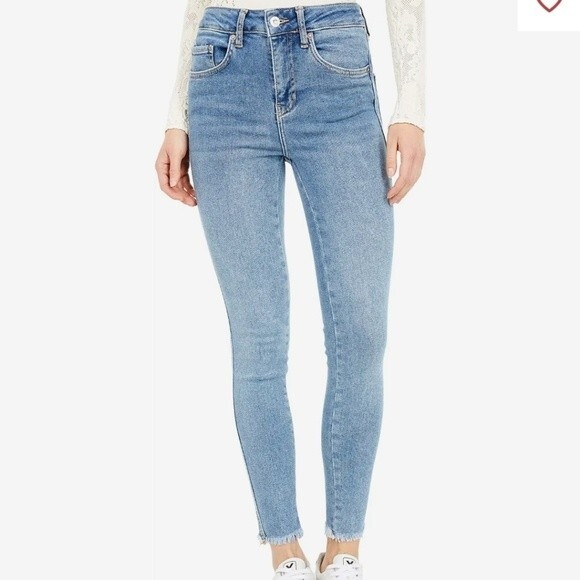 Free People Raw High Rise Jegging size 27 in sierra color - Picture 2 of 10